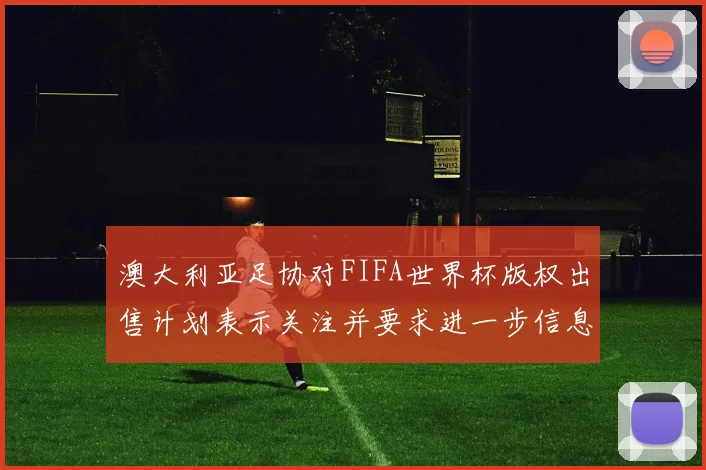澳大利亚足协对FIFA世界杯版权出售计划表示关注并要求进一步信息